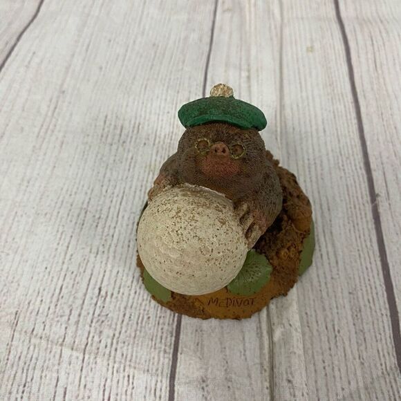 Tim Wolfe McDivot golf figurine 1999 3.5x3.5” - Picture 3 of 10